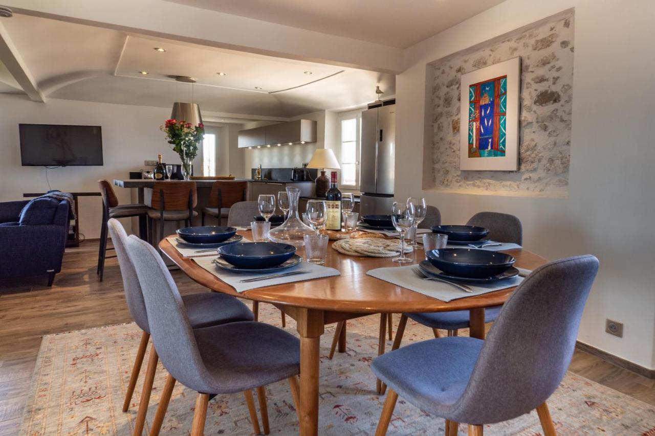 Charmant Appartement Spacieux Pour 6P Vue Mer Vieil Antibes Dış mekan fotoğraf