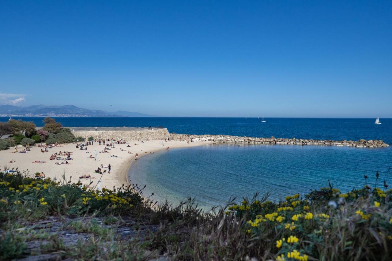Charmant Appartement Spacieux Pour 6P Vue Mer Vieil Antibes Dış mekan fotoğraf