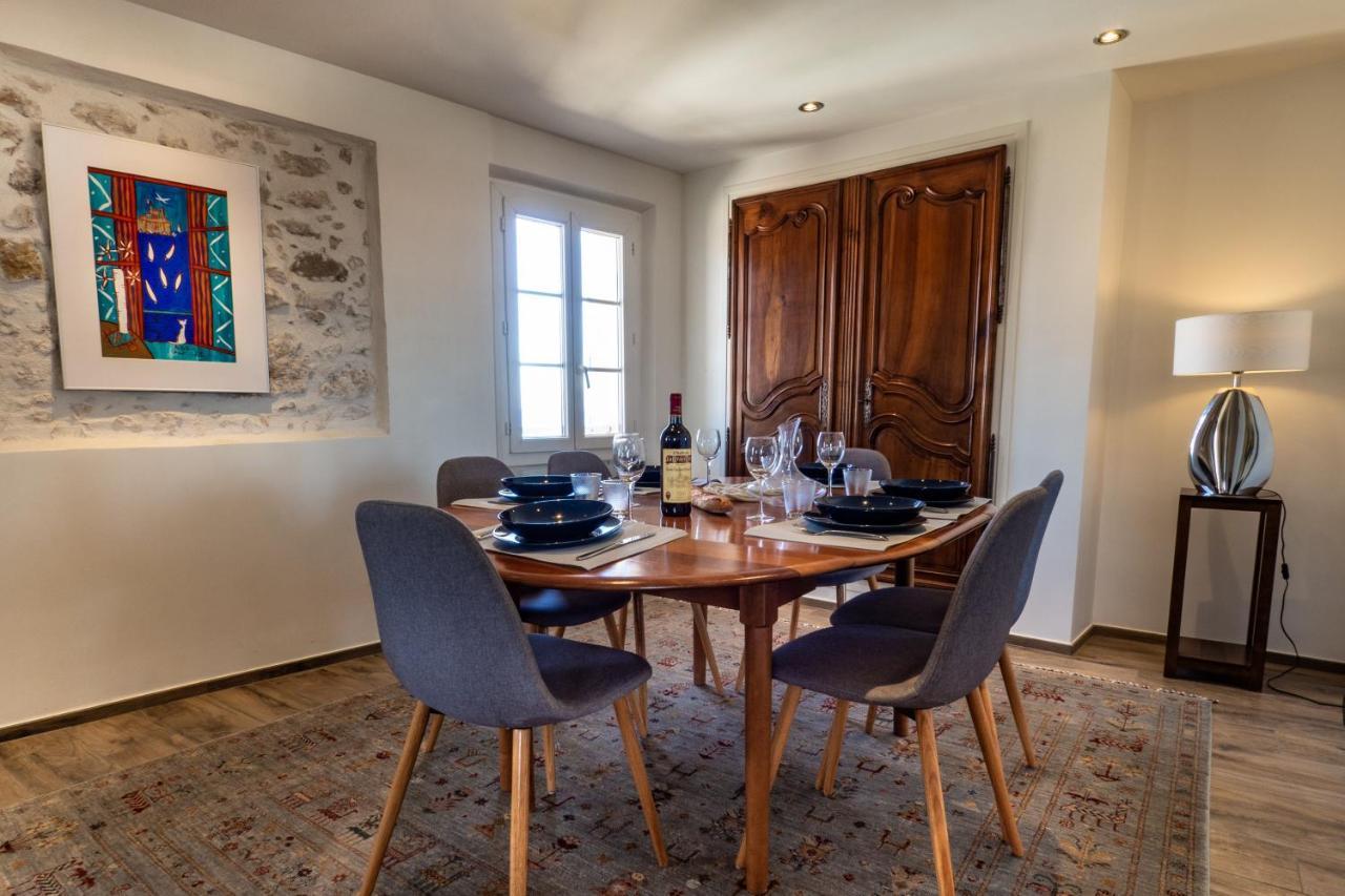 Charmant Appartement Spacieux Pour 6P Vue Mer Vieil Antibes Dış mekan fotoğraf