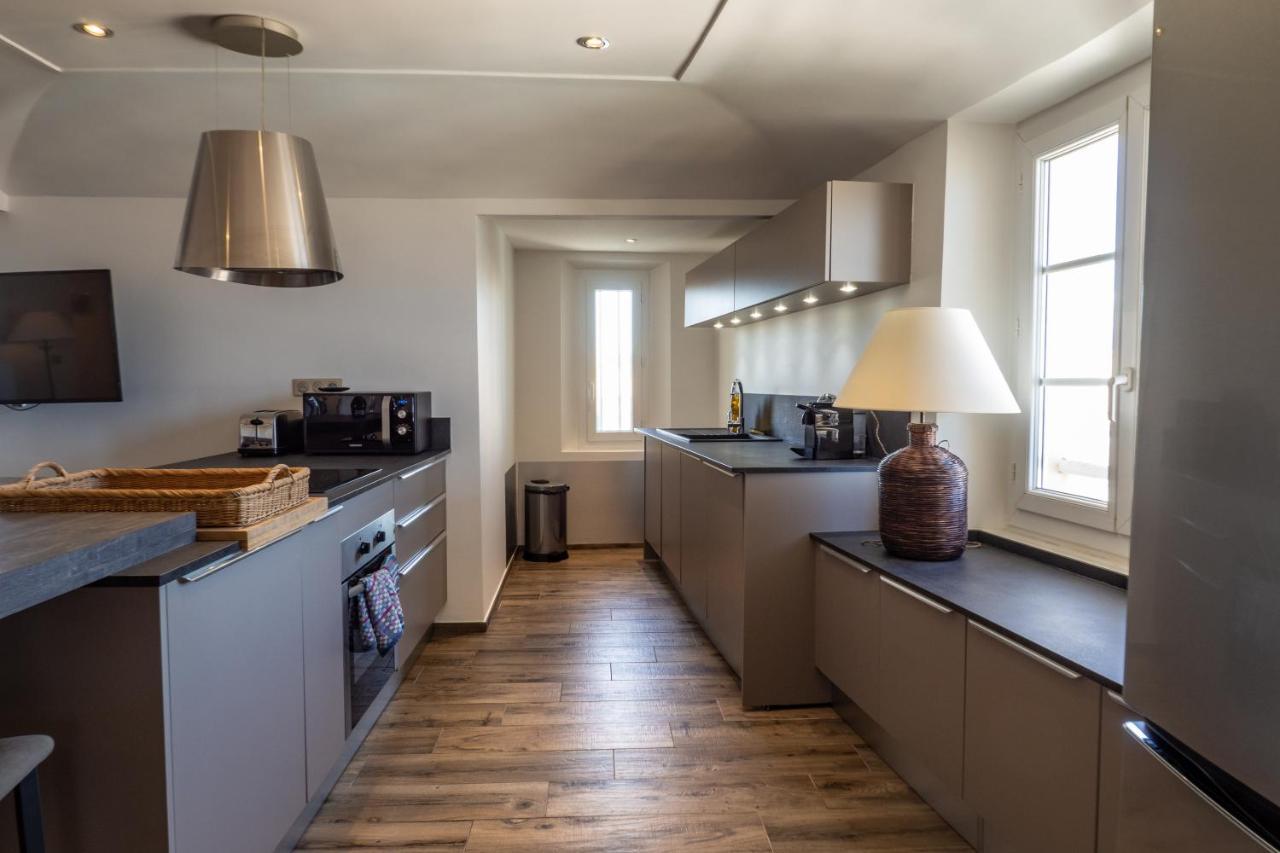 Charmant Appartement Spacieux Pour 6P Vue Mer Vieil Antibes Dış mekan fotoğraf