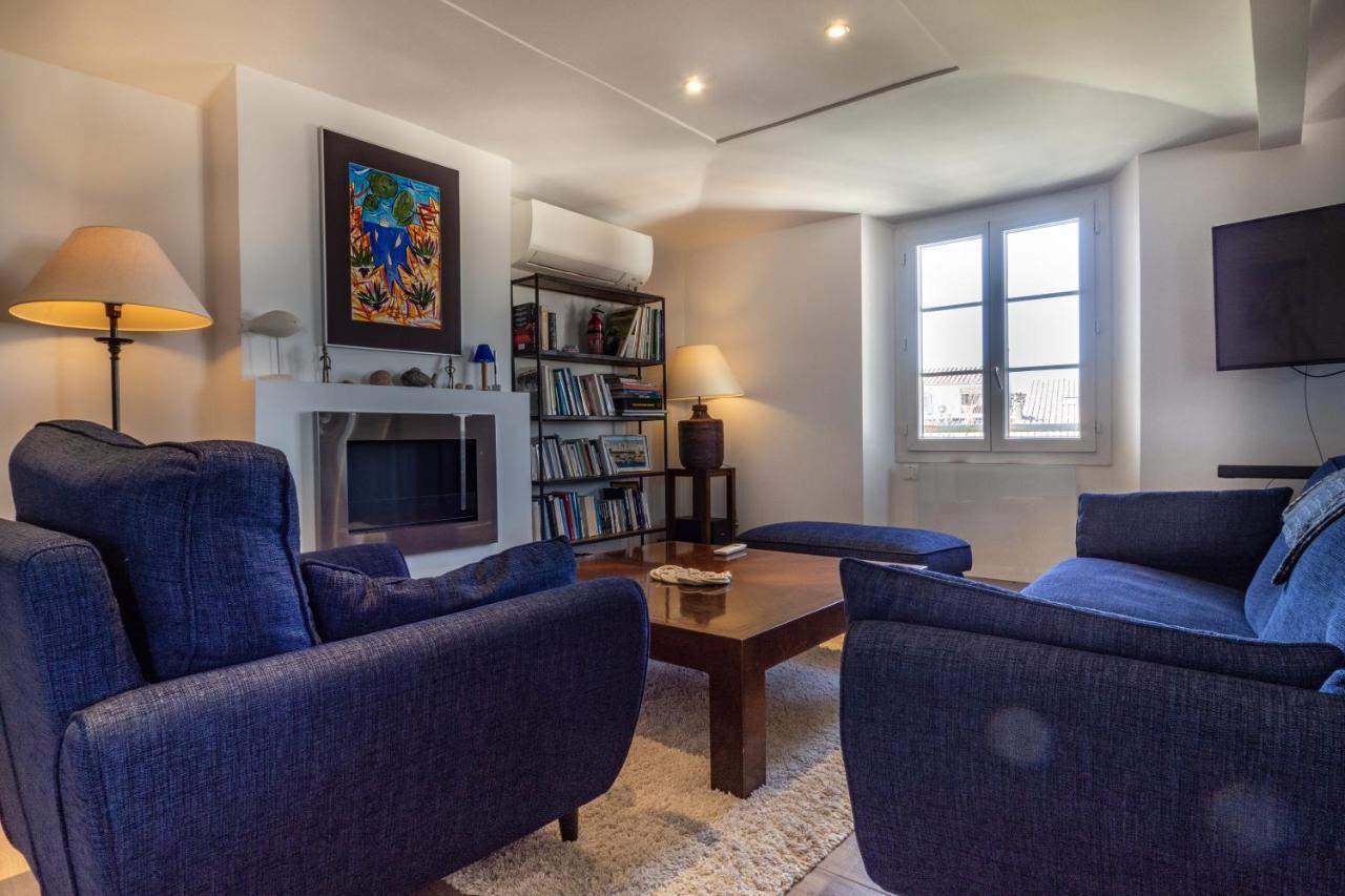 Charmant Appartement Spacieux Pour 6P Vue Mer Vieil Antibes Dış mekan fotoğraf